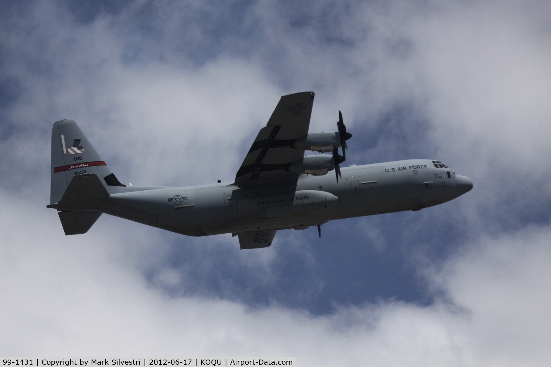 99-1431, 1999 Lockheed Martin C-130J-30 Super Hercules C/N 382-5517, Quonset Pt, RI 2012
