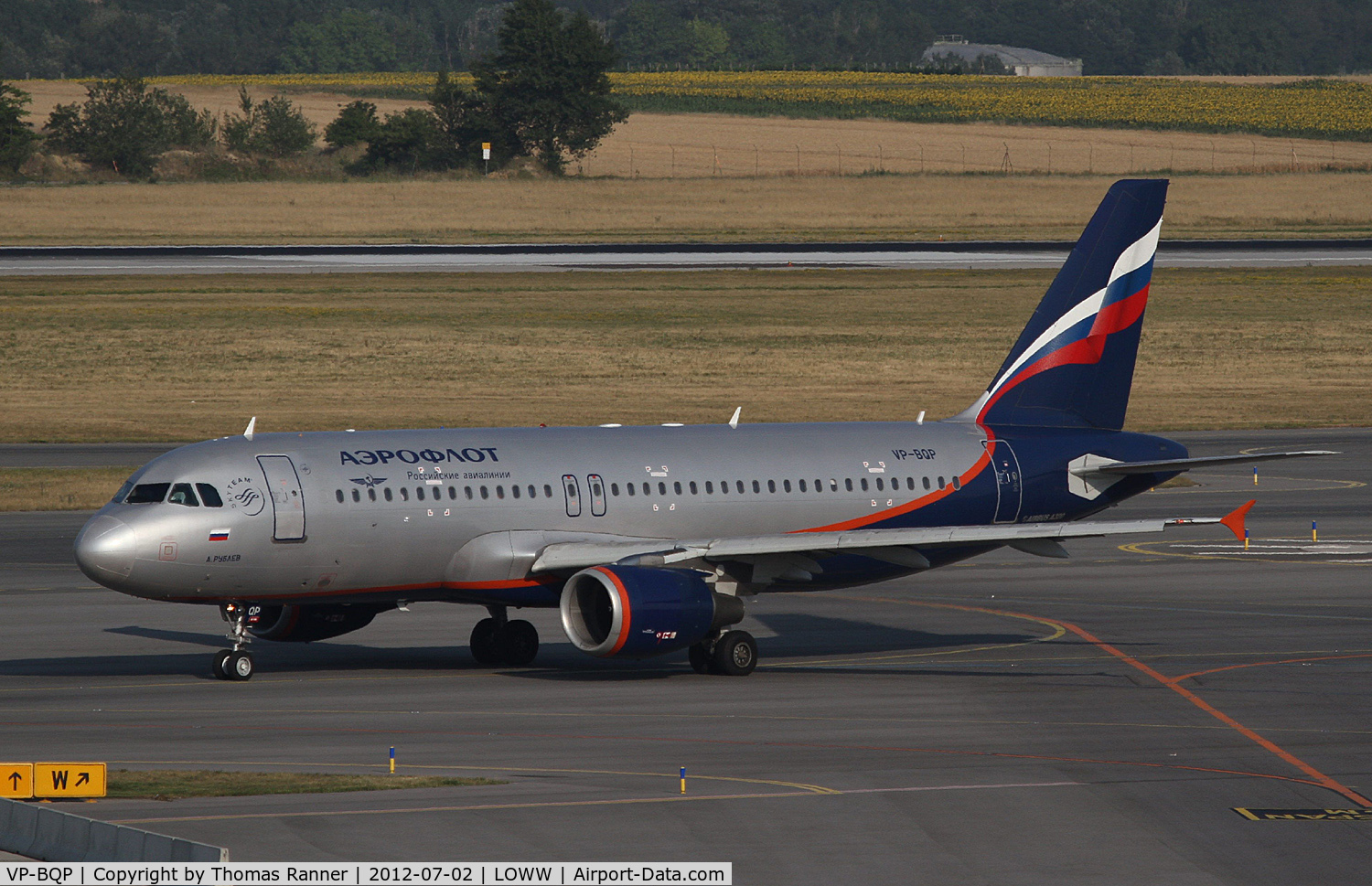 VP-BQP, 2006 Airbus A320-214 C/N 2875, Aeroflot Airbus A320