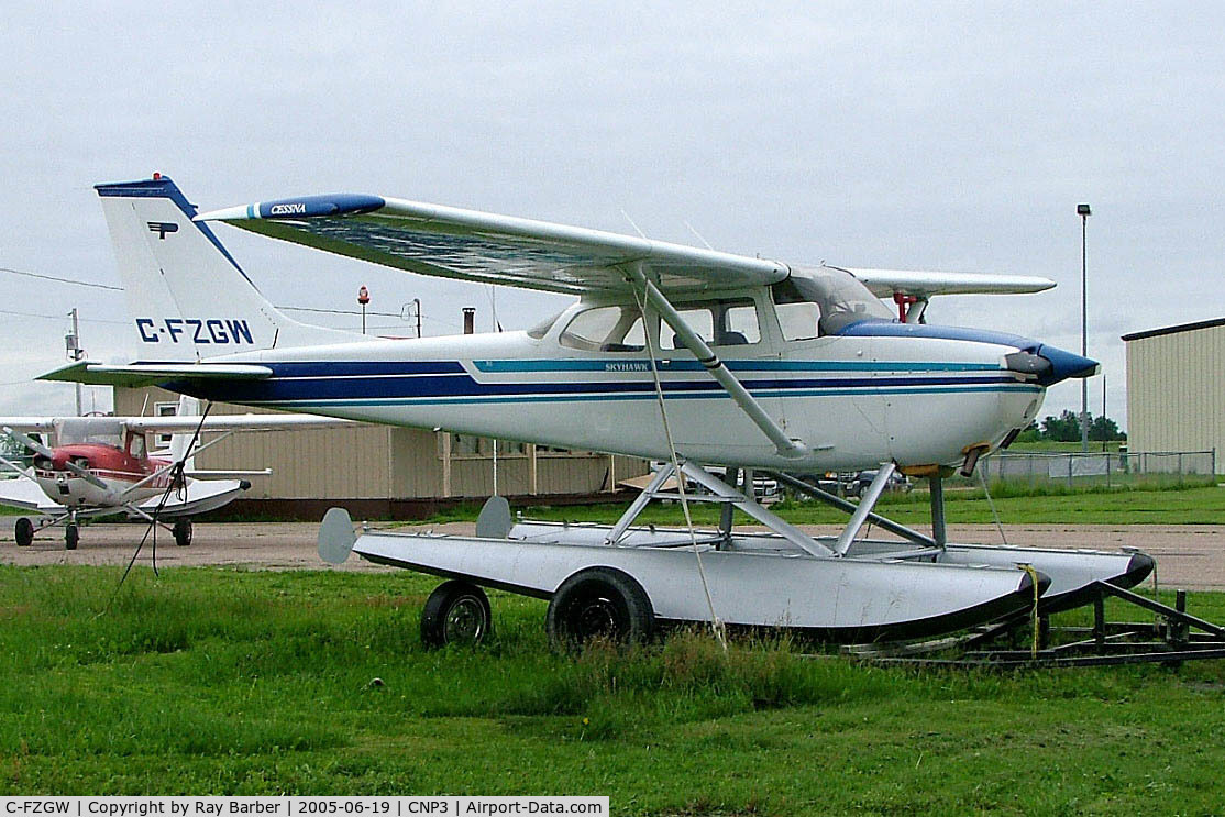 C-FZGW, 1970 Cessna 172L C/N 17259411, This floatplane seen here at Arnprior/South Renfrew Municipal~C