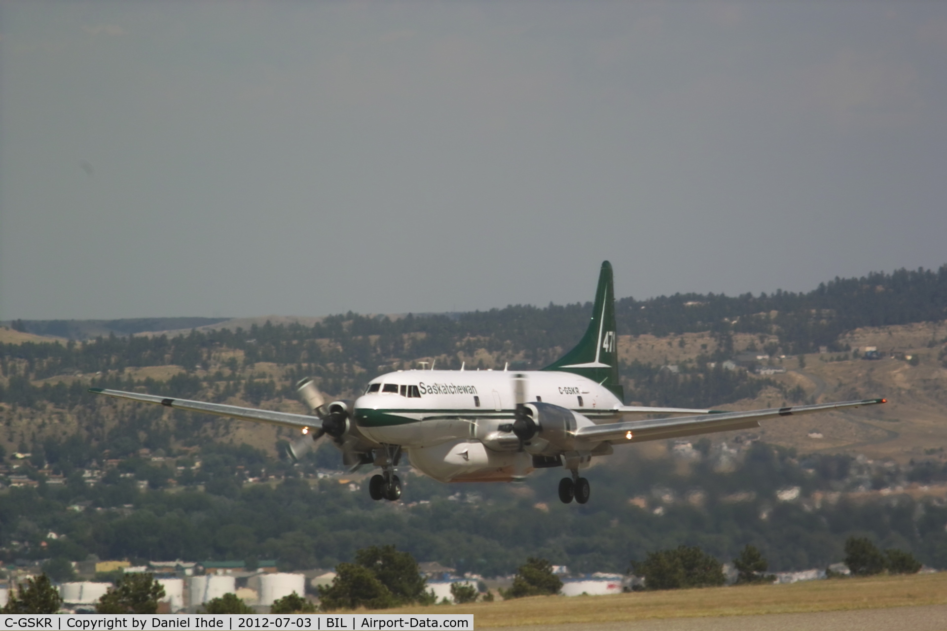 C-GSKR, 1959 Convair 440 Metropolitan C/N 509, Beautiful old Convair 440 down from Canada to help with the fire situation