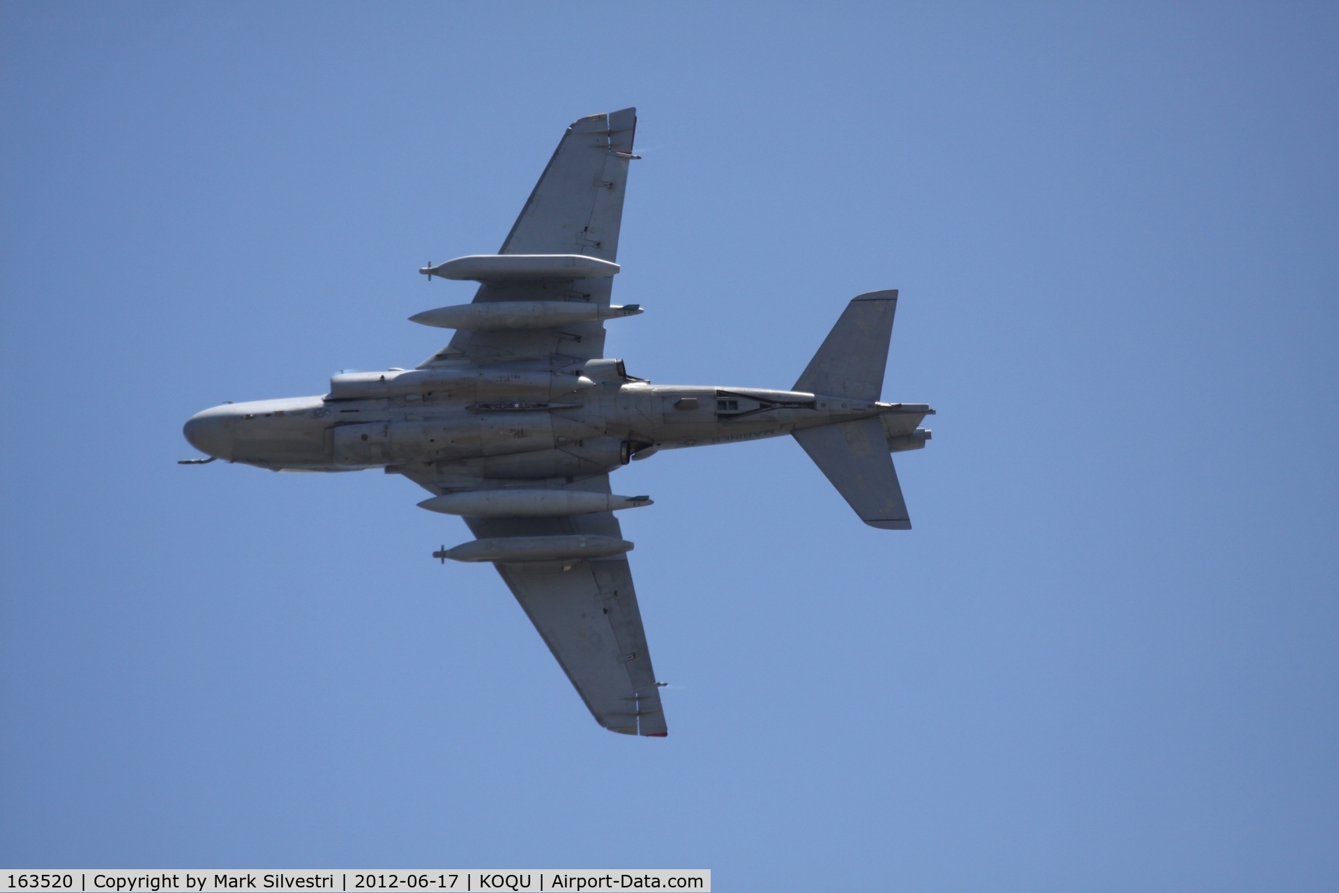 163520, Grumman EA-6B Prowler C/N P-147, Quonset Pt, RI Airshow 2012
