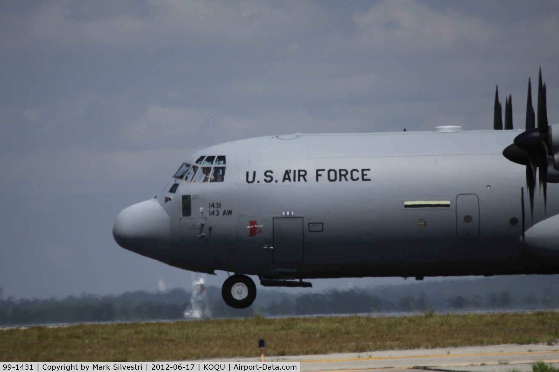 99-1431, 1999 Lockheed Martin C-130J-30 Super Hercules C/N 382-5517, Quonset Pt, RI Airshow 2012