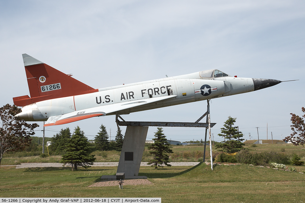 56-1266, 1956 Convair F-102A Delta Dagger C/N Not found 56-1266, USAF Convair F-102