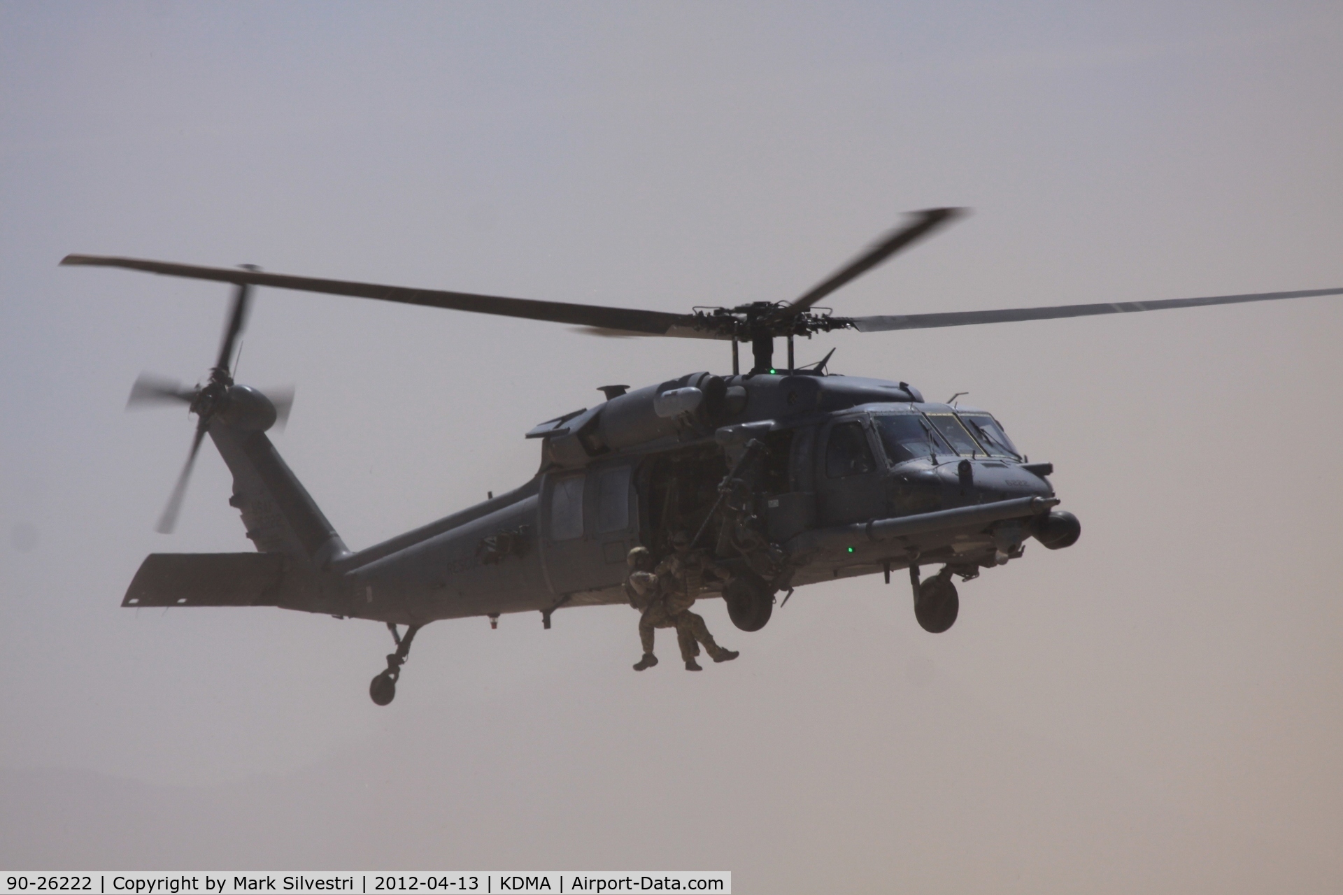 90-26222, Sikorsky HH-60G Pave Hawk C/N 70-1543, Davis Monthan Airshow Practice Day