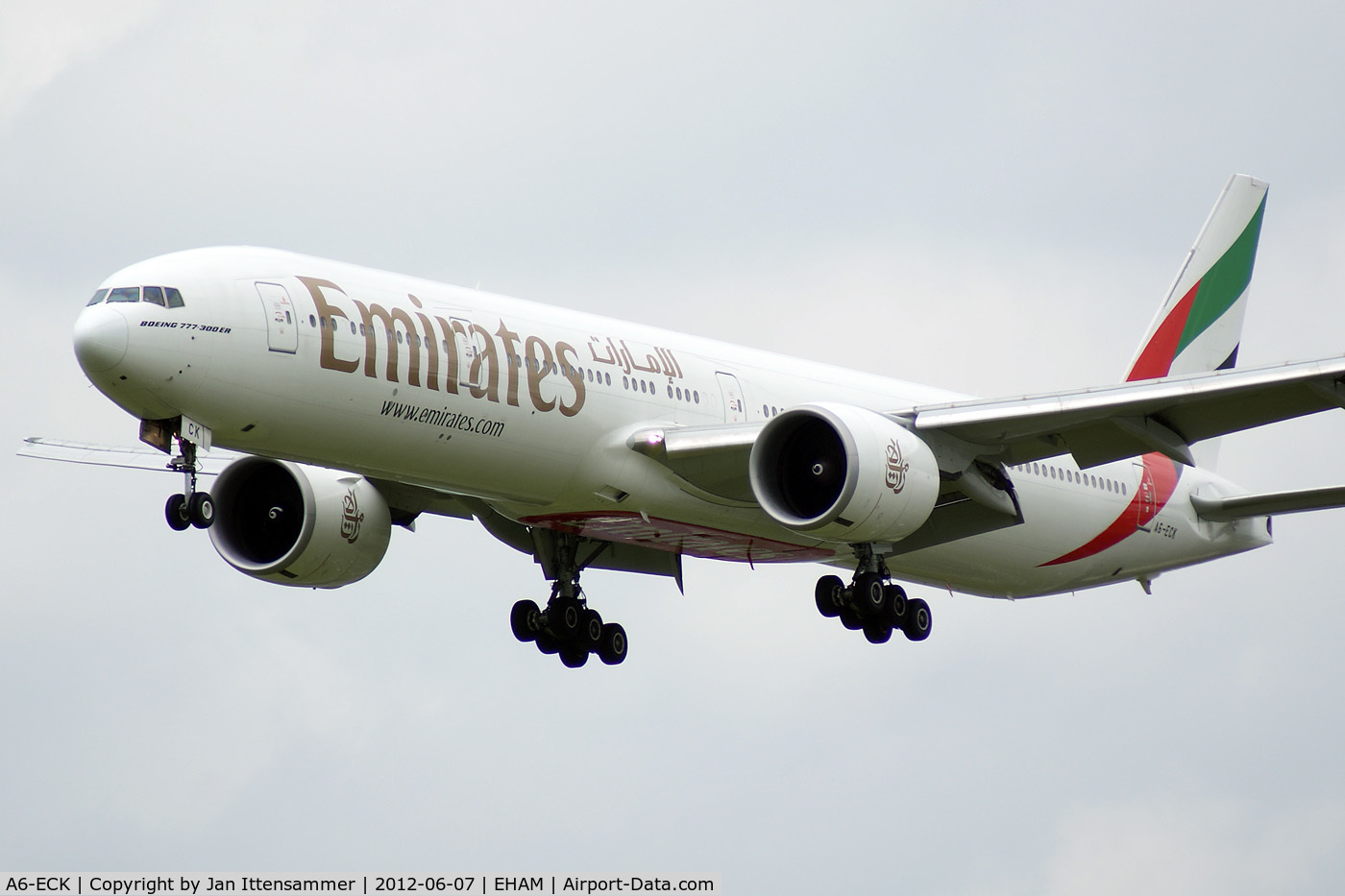 A6-ECK, 2008 Boeing 777-31H/ER C/N 35584, A6-ECK @ EHAM