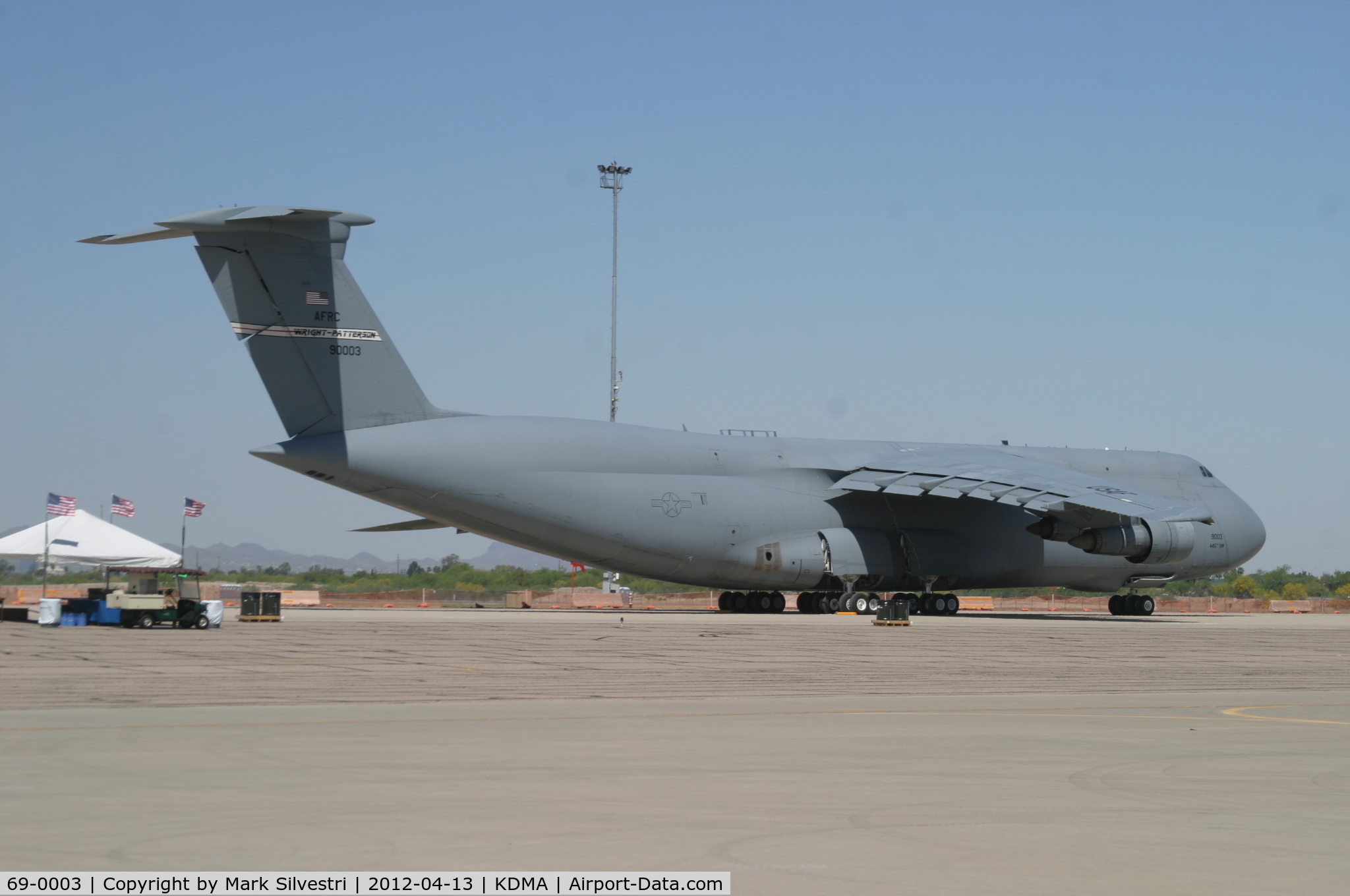 69-0003, 1969 Lockheed C-5A Galaxy C/N 500-0034, Davis Monthan Airshow Practice Day