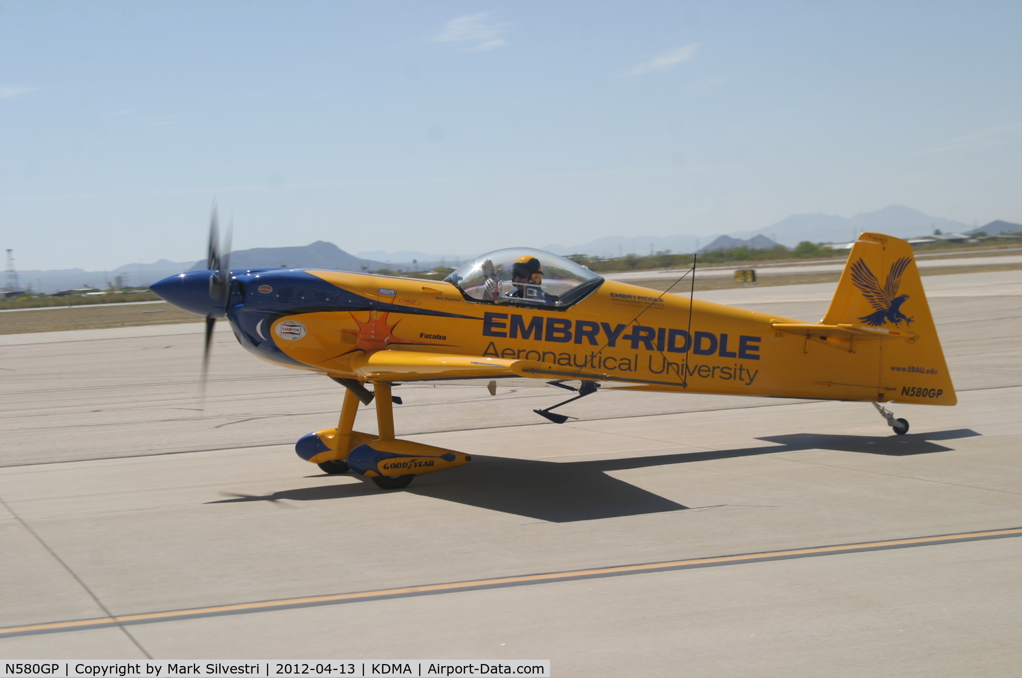 N580GP, 1992 Mudry CAP-231EX C/N 03, Davis Monthan Airshow Practice Day