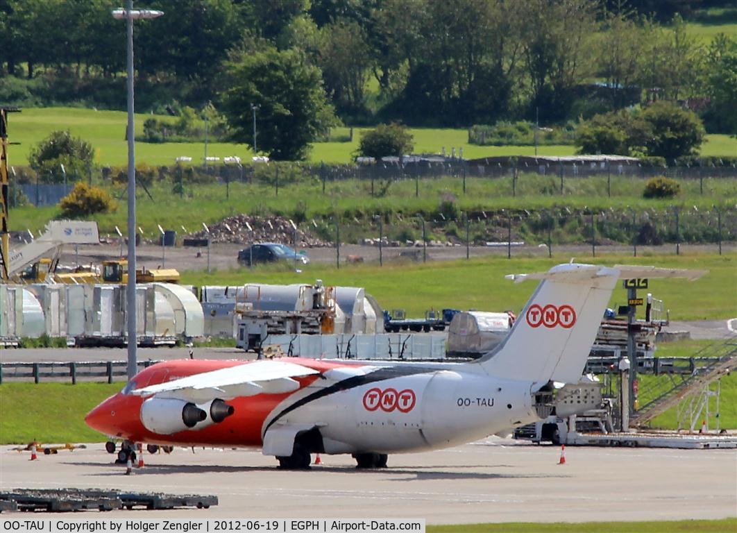 OO-TAU, 1988 British Aerospace BAe.146-200QT Quiet Trader C/N E2100, The daily parcel shuttle LGG-EDI-LGG.....