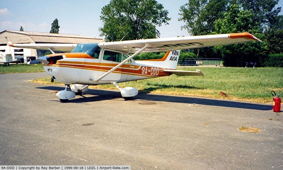 9A-DDD, 1980 Cessna 172N Skyhawk II C/N 17273541, Seen here.