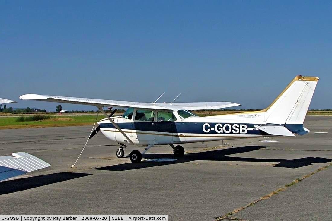 C-GOSB, 1981 Cessna 172P C/N 17274984, Seen here at Boundary Bay British Columbia~C.