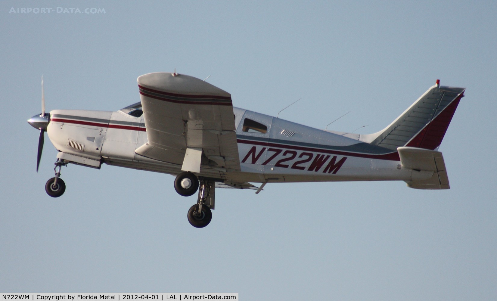 N722WM, 1974 Piper PA-28R-200 C/N 28R-7435045, PA-28R-200
