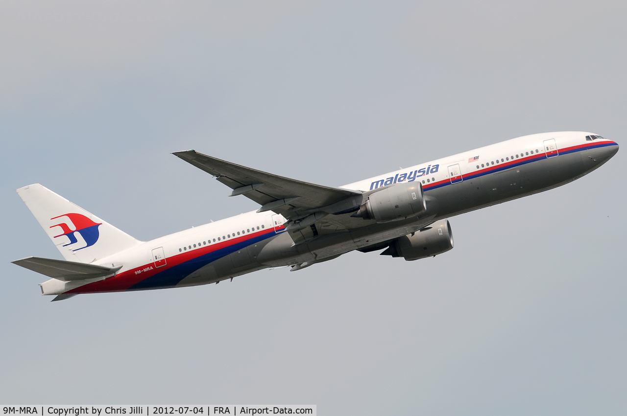 9M-MRA, 1997 Boeing 777-2H6/ER C/N 28408, Malaysia