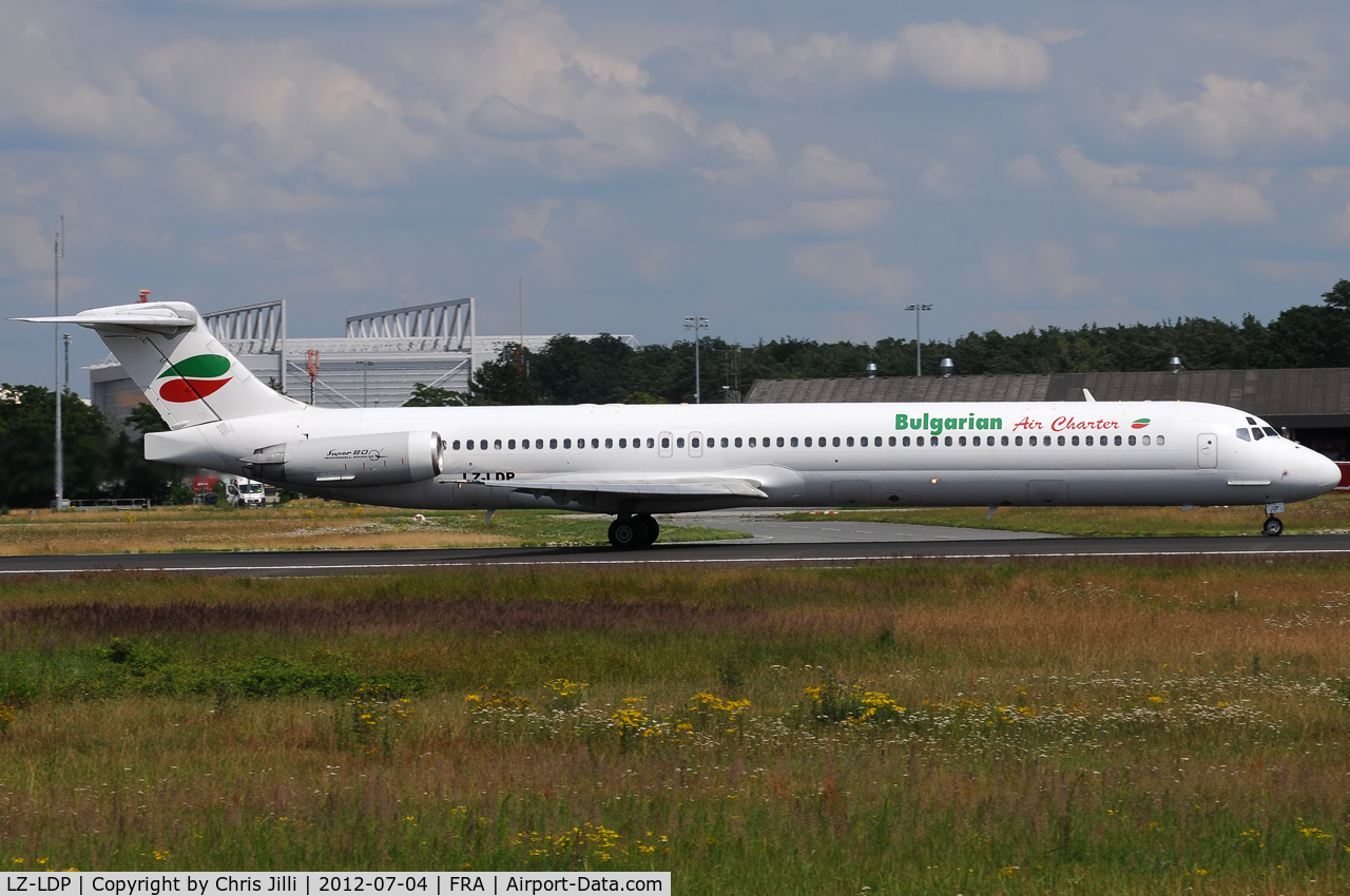 LZ-LDP, 1990 McDonnell Douglas MD-82 (DC-9-82) C/N 49973, Bulgarian Air Charter