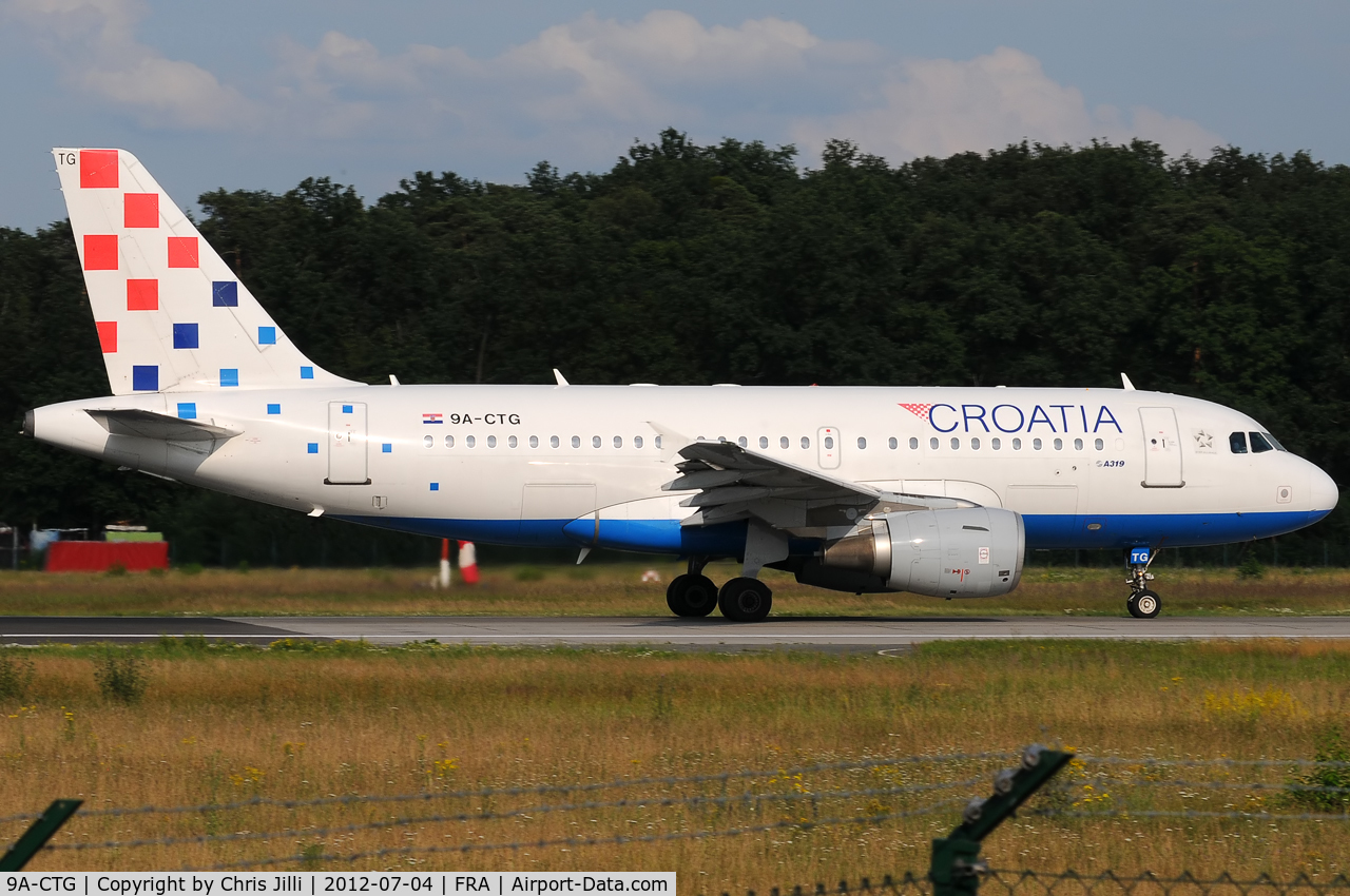9A-CTG, 1998 Airbus A319-112 C/N 767, Croatia