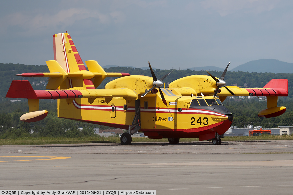 C-GQBE, 1995 Canadair CL-215-6B11 CL-415 C/N 2017, Goverment of Quebec CL415