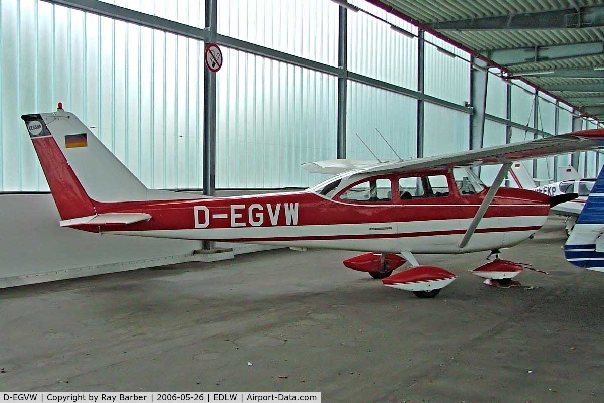 D-EGVW, 1966 Reims F172G C/N 0209, Seen here.