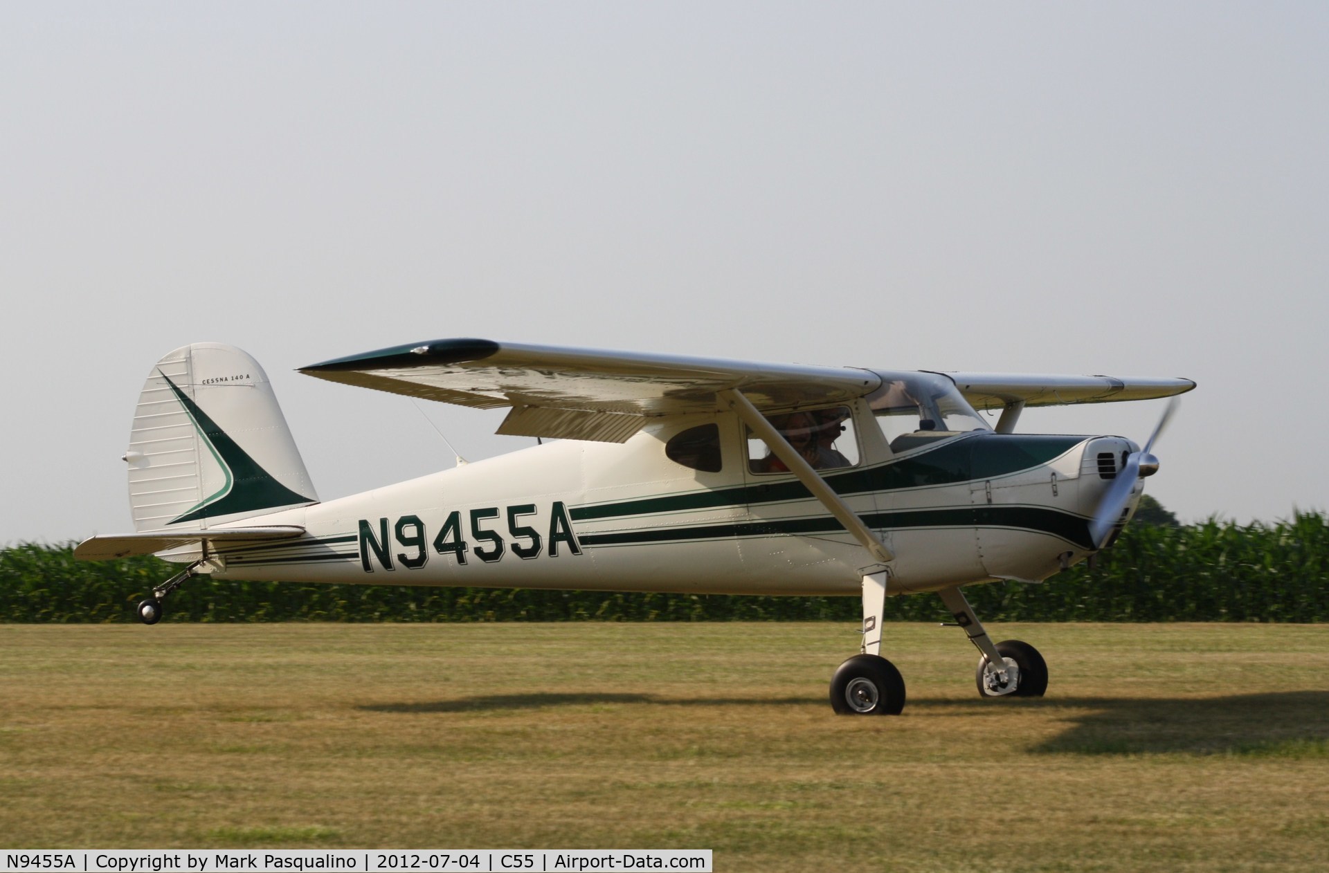 N9455A, 1950 Cessna 140A C/N 15557, Cessna 140A