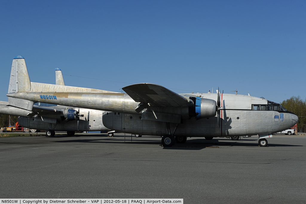 N8501W, 1952 Fairchild C-119F (R4Q-2) Packet C/N 10880, Fairchild C119
