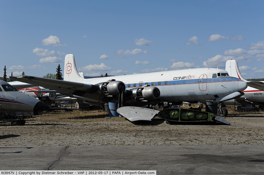 N3047V, Douglas DC-6A C/N 44658, Conifair aviation DC6