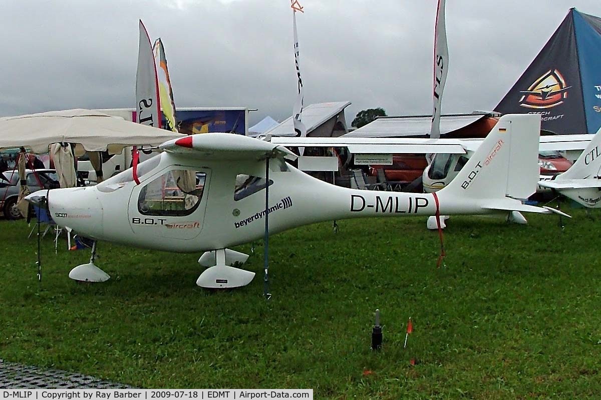 D-MLIP, B.O.T. Aircraft SC07 Speed Cruiser C/N SC07-001, Seen here Tannheim~D