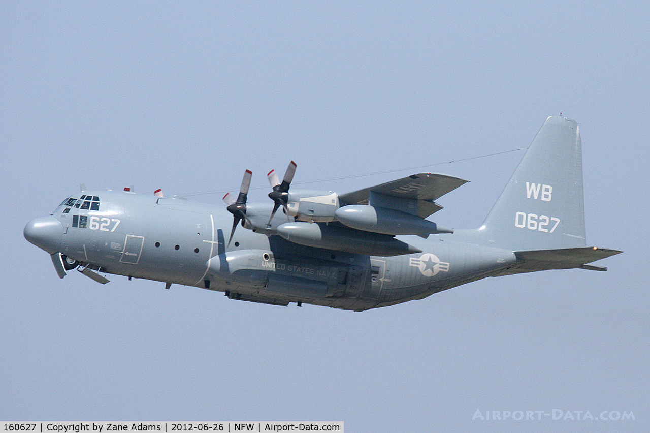 160627, 1977 Lockheed KC-130R Hercules C/N 382-4773, Departing NAS Fort Worth in support of the F-35 program.