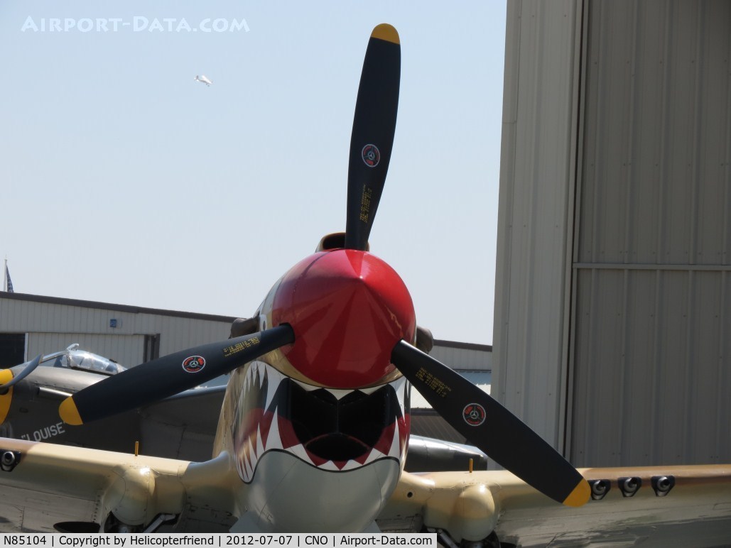 N85104, Curtiss P-40N-5CU Kittyhawk C/N 28954/F858, Allison V-1710-81