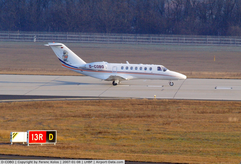 D-COBO, 2006 Cessna 525B CitationJet CJ3 C/N 525B-0107, Ferihegy