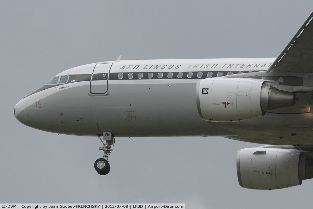 EI-DVM, 2011 Airbus A320-214 C/N 4634, Aer Lingus from Dublin landing 23
