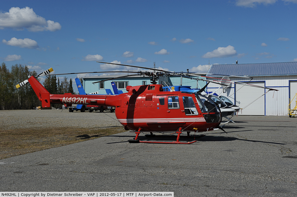 N492HL, 1988 MBB Bo-105CBS C/N S-803, MBB B0105