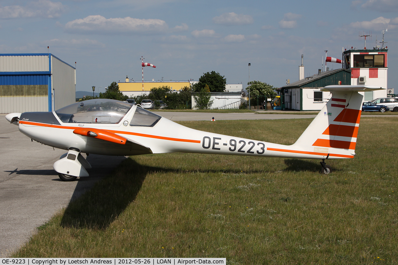 OE-9223, Hoffmann H-36 Dimona C/N 3637, Österr. Modell- und Sportfliegerklub 