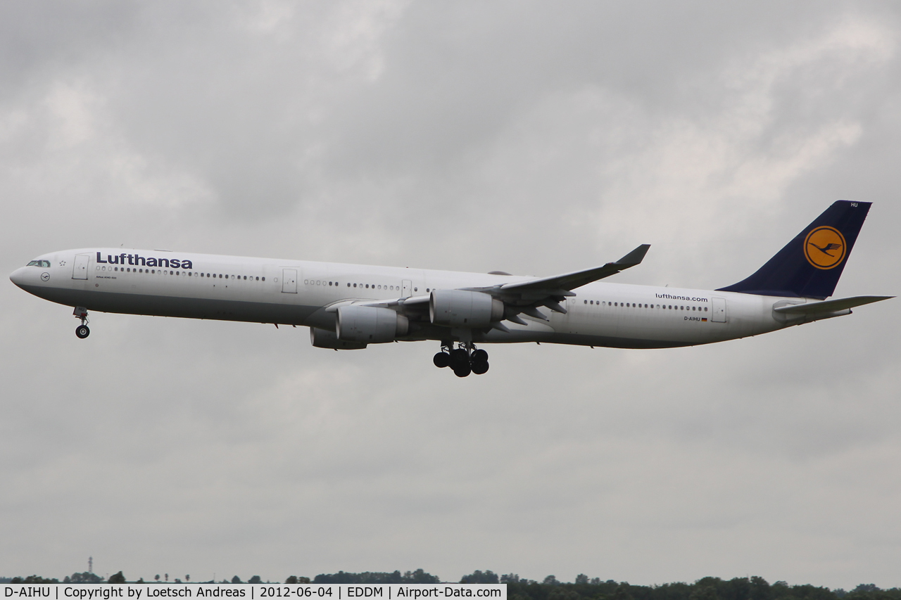 D-AIHU, 2008 Airbus A340-642 C/N 848, DLH435 Chicago, O'Hare International (ORD) to Munich