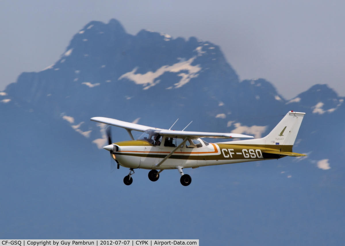 CF-GSQ, 1973 Cessna 172M C/N 17262147, Landing