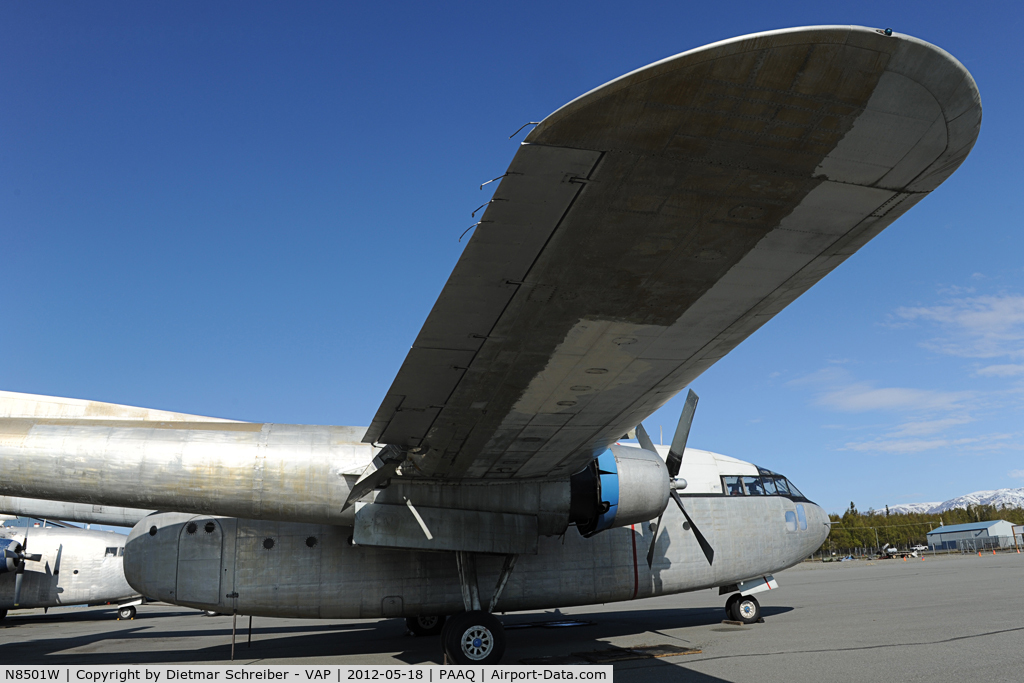 N8501W, 1952 Fairchild C-119F (R4Q-2) Packet C/N 10880, C119 Flying Boxcar
