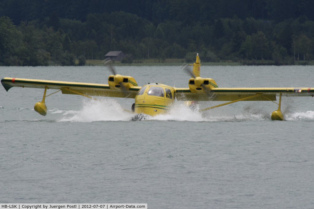 HB-LSK, 1976 STOL Aircraft UC-1 Twin Bee C/N 018, Scalaria 2012
