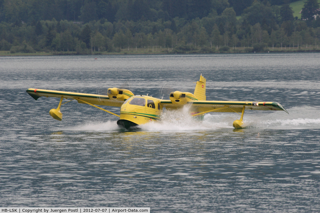 HB-LSK, 1976 STOL Aircraft UC-1 Twin Bee C/N 018, Scalaria 2012