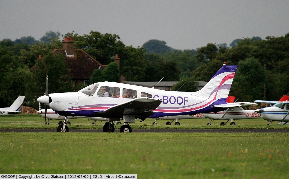 G-BOOF, 1978 Piper PA-28-181 Cherokee Archer II C/N 28-7890084, Ex: N47510 > G-BOOF - Originally a Trustee of, Golf Boof Group in June 1988. Currently in private hands since January 2002.