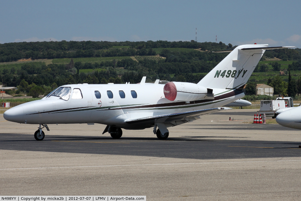 N498YY, 2002 Cessna 525 CitationJet CJ1 C/N 525-0498, Parked