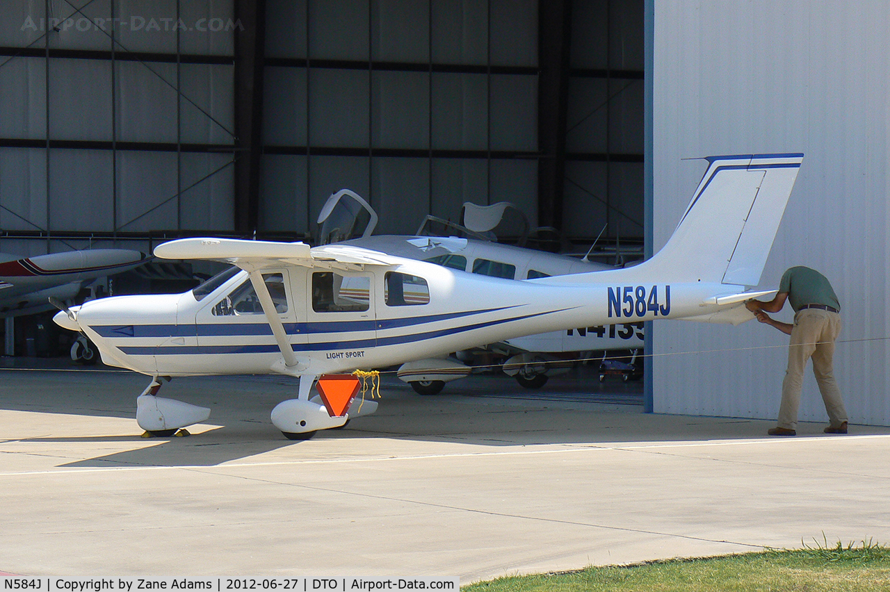 N584J, 2007 Jabiru J250-SP C/N 347, At Denton Municipal