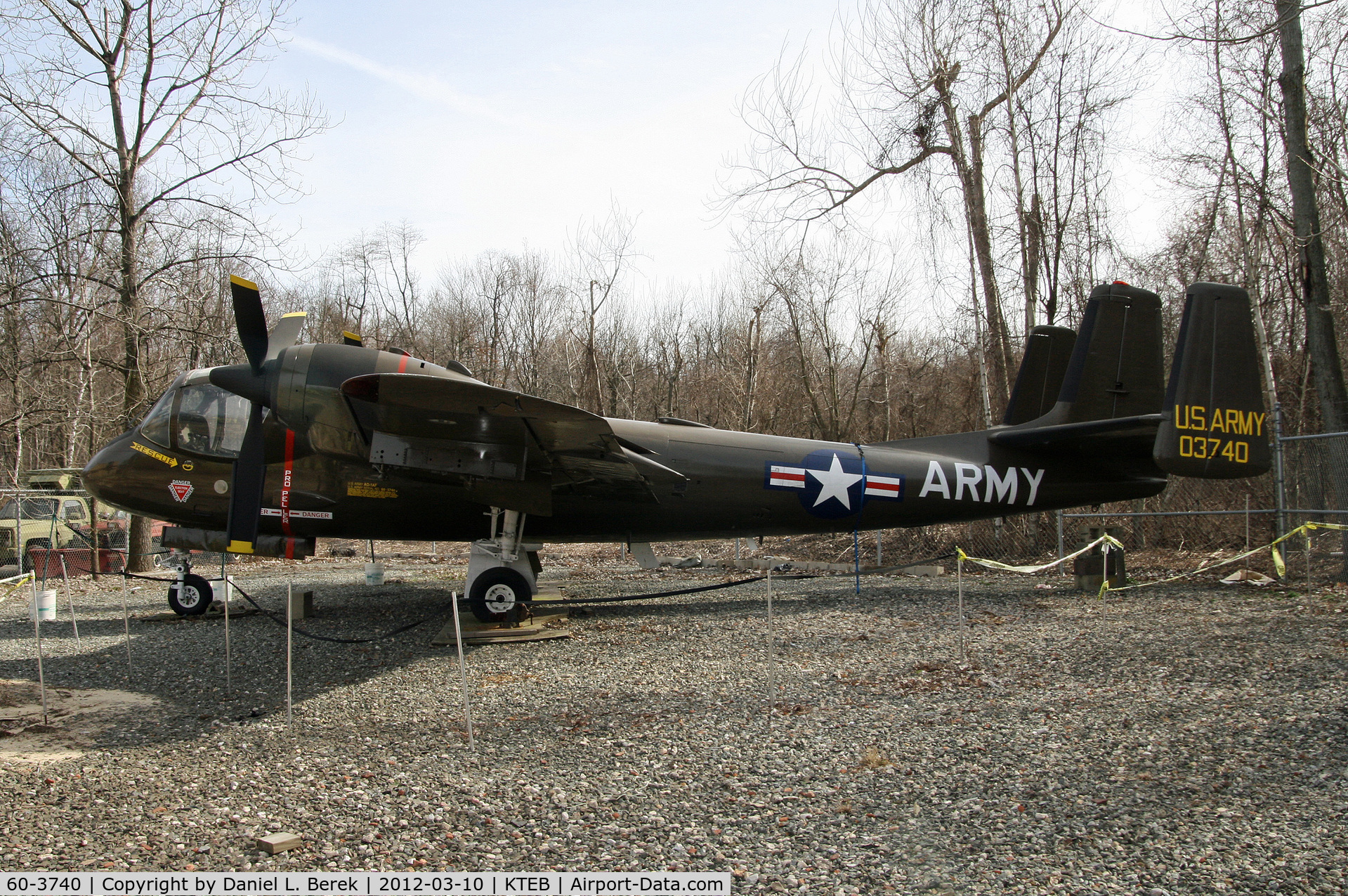 60-3740, 1960 Grumman OV-1A Mohawk C/N 39A, Here is the NJAHOF Mohawk in her restored glory.
