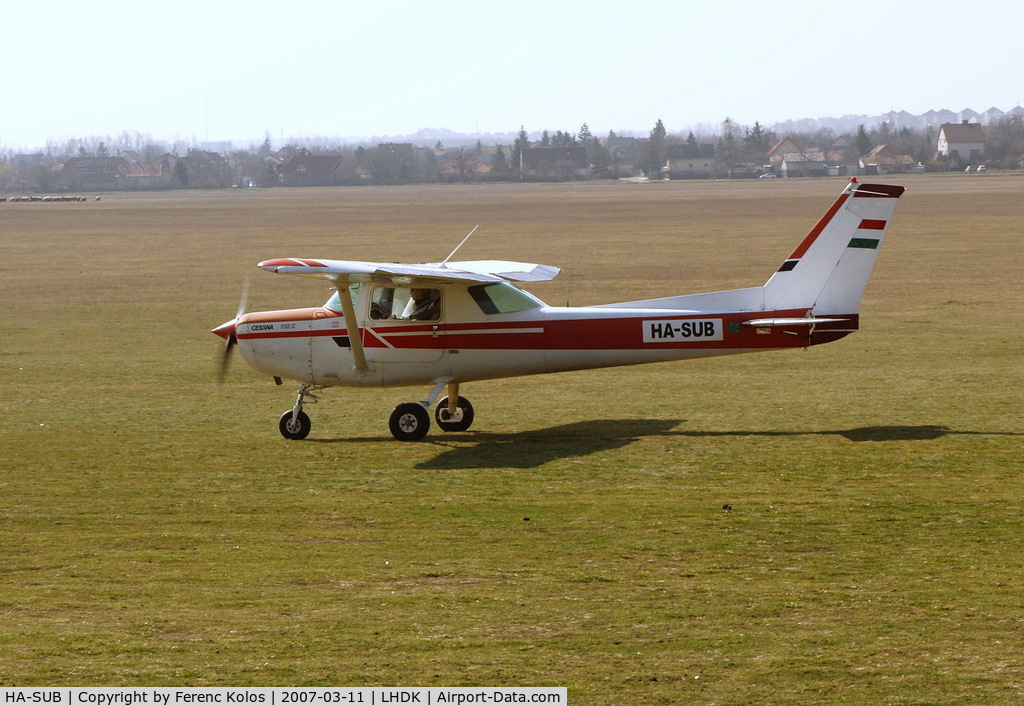 HA-SUB, 1978 Cessna 152 II C/N 15282919, Dunakeszi