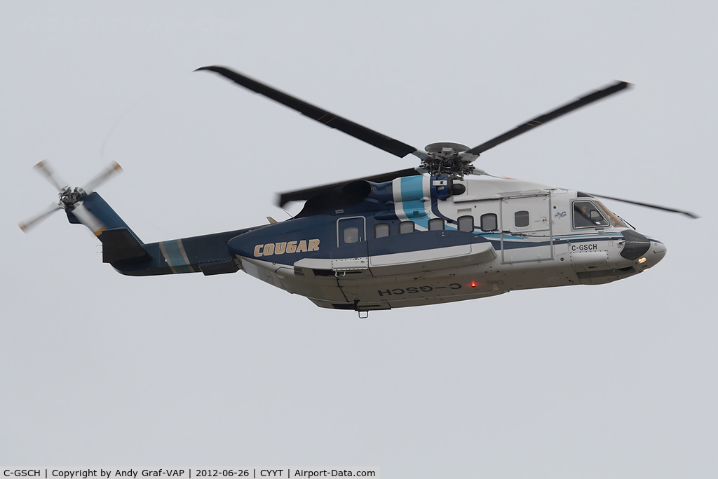 C-GSCH, 2004 Sikorsky S-92A C/N 920010, Cougar S-92