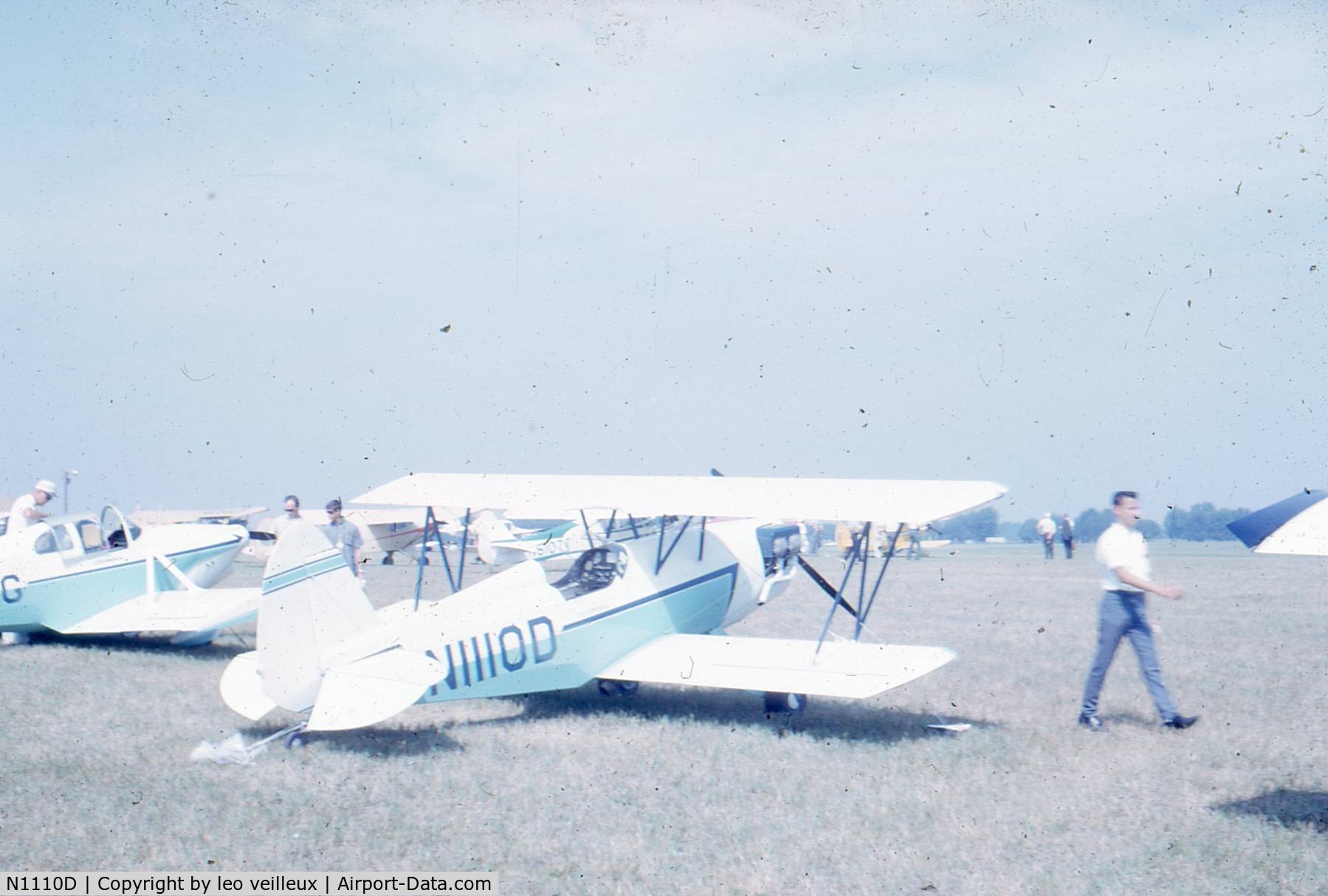 N1110D, 1964 EAA Biplane C/N L-1, old pictures from my father collection