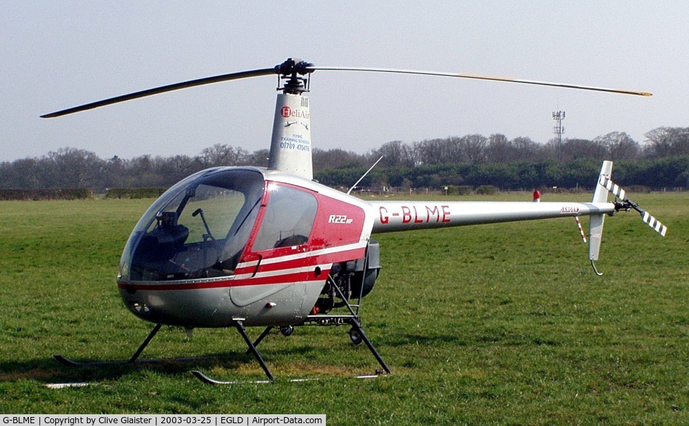 G-BLME, 1980 Robinson R22 C/N 0032, Ex: N90261 > G-BLME - Originally owned to, Sloane Helicopters Ltd in April 1985 and currently with, Heli Air Ltd since March 1999.