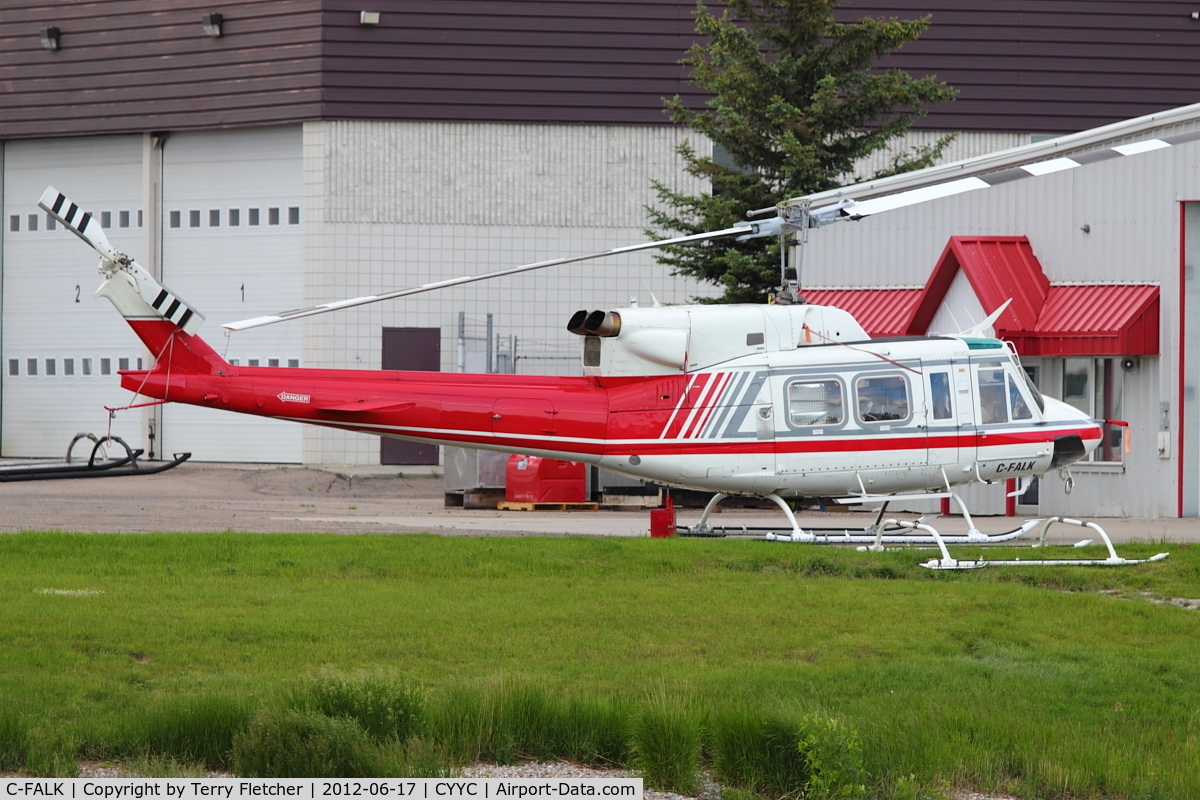 C-FALK, Bell 212 C/N 30982, Bell 212, c/n: 30982 at Calgary