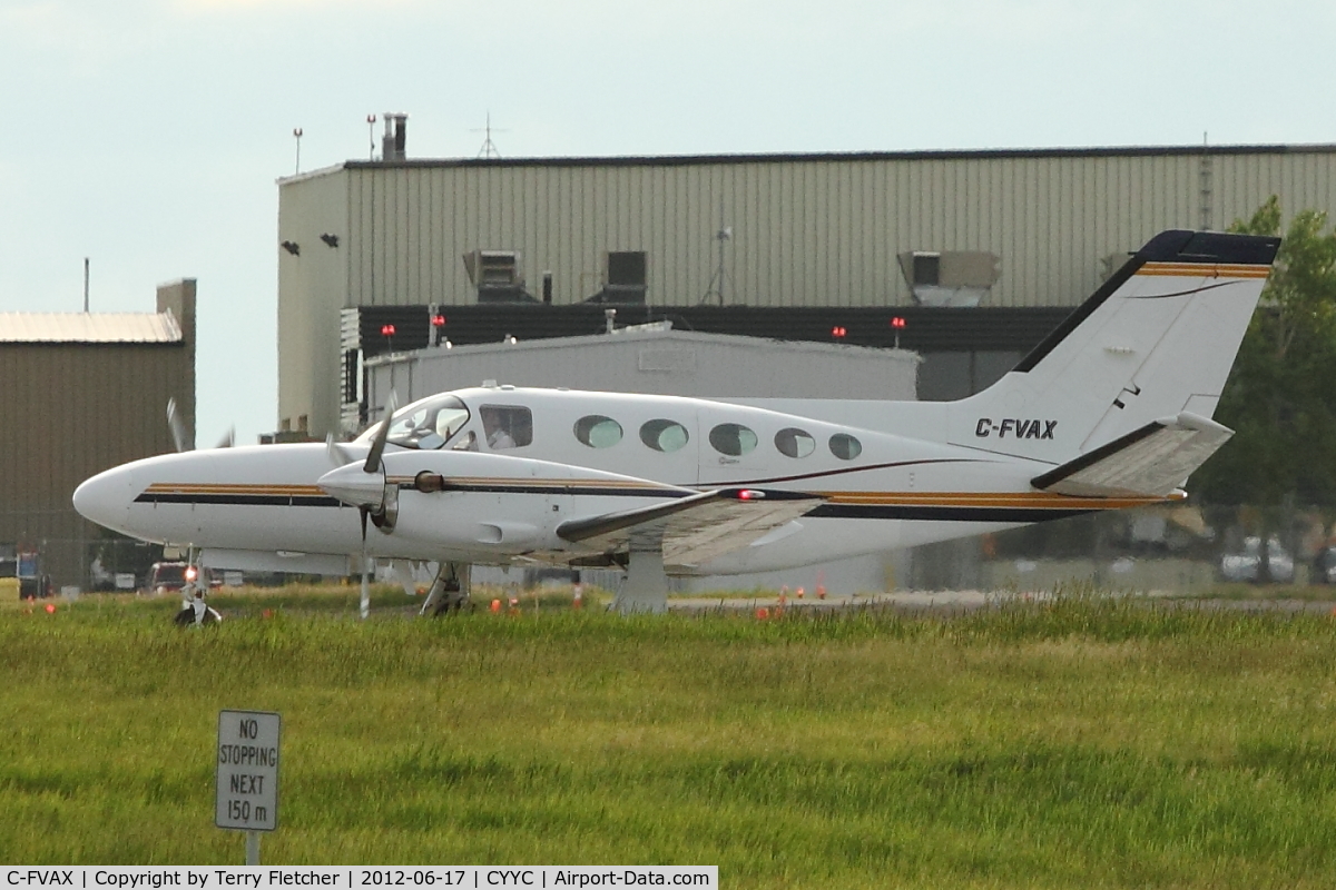 C-FVAX, 1984 Cessna 425 Conquest I C/N 425-0178, at Calgary