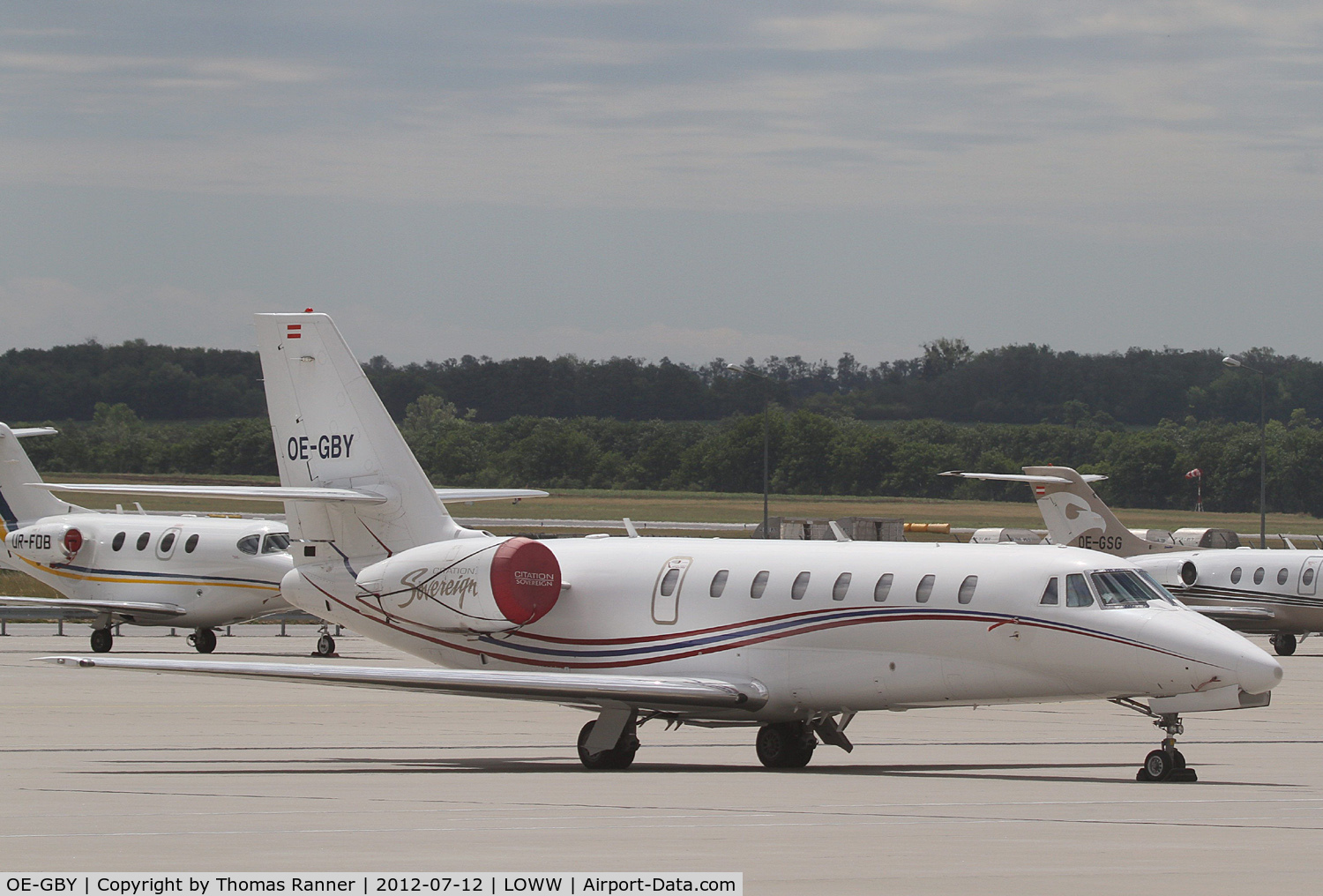 OE-GBY, 2006 Cessna 680 Citation Sovereign C/N 680-0066, MAP Jets Cessna 680
