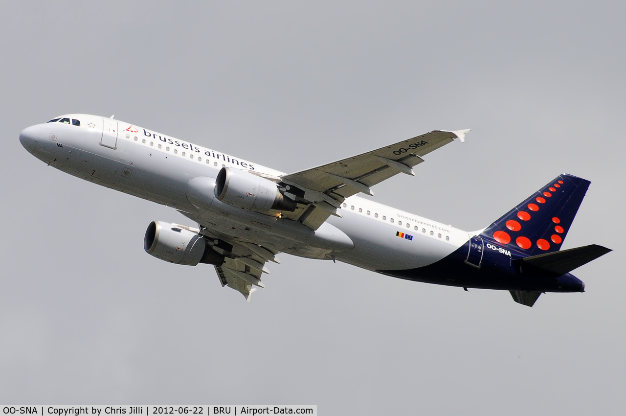 OO-SNA, 2001 Airbus A320-214 C/N 1441, Brussels Airlines