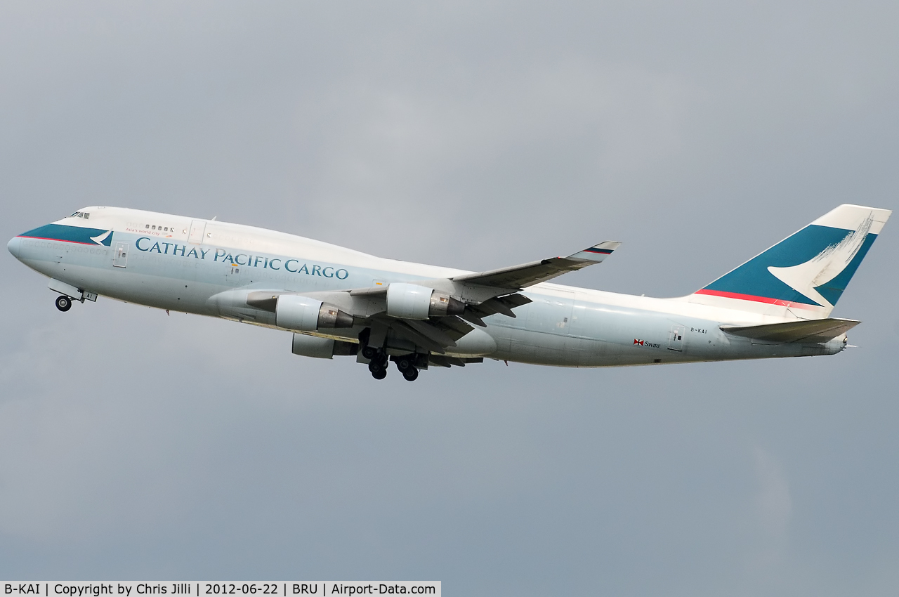 B-KAI, 1994 Boeing 747-412 C/N 27217, Cathay Pacific Cargo