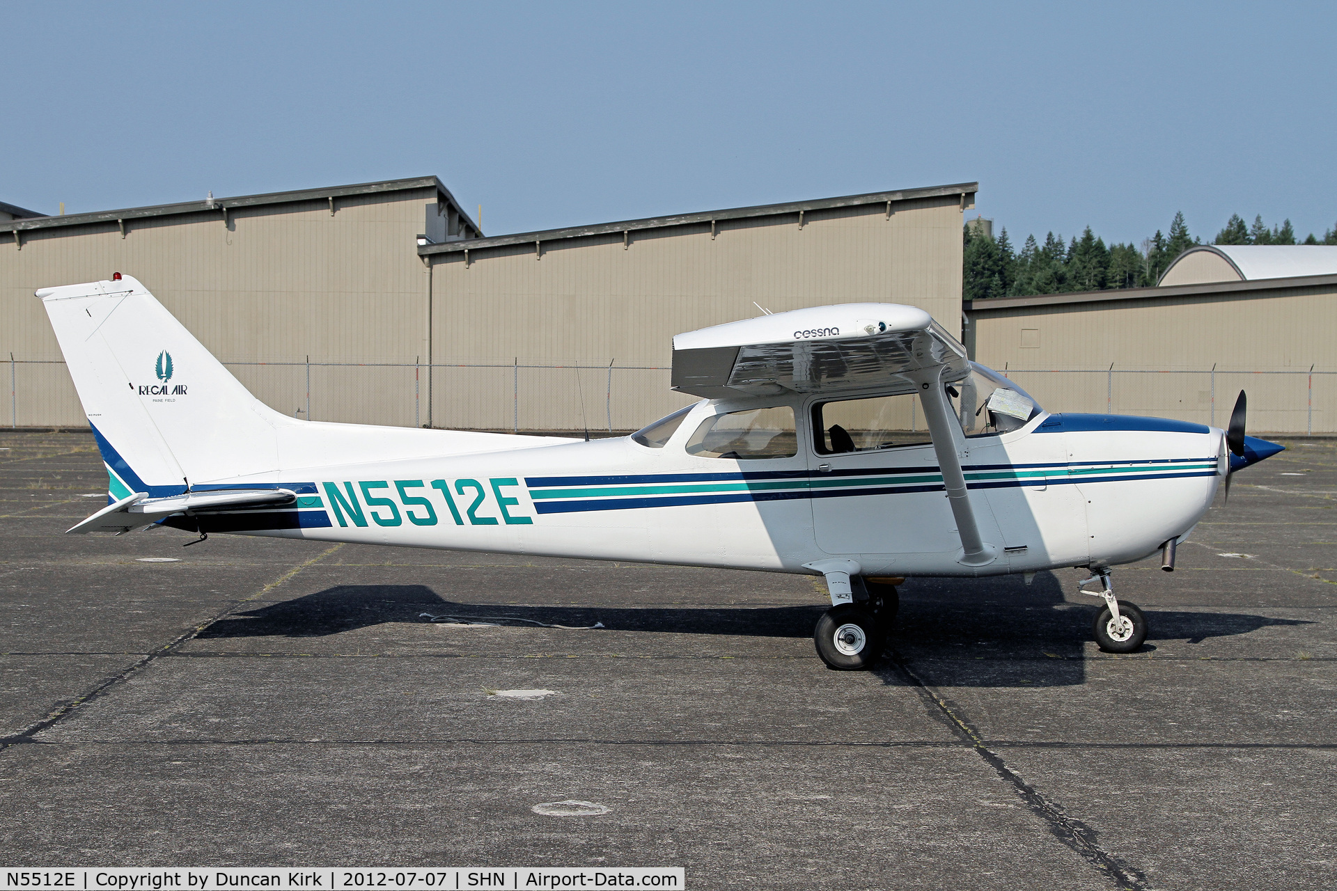 N5512E, 1978 Cessna 172N C/N 17271881, My plane at Shelton on the start of a nine airport tour