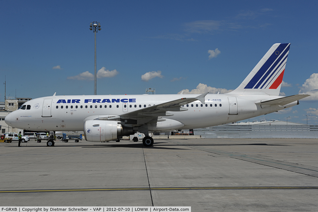 F-GRXB, 2001 Airbus A319-111 C/N 1645, Air France Airbus 319
